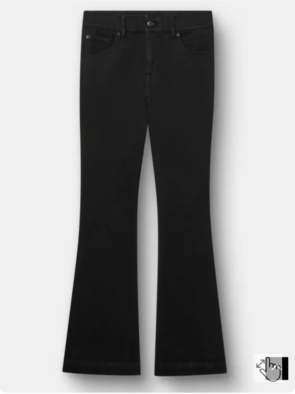 Like New: Black Women's Flare Leg Jeans